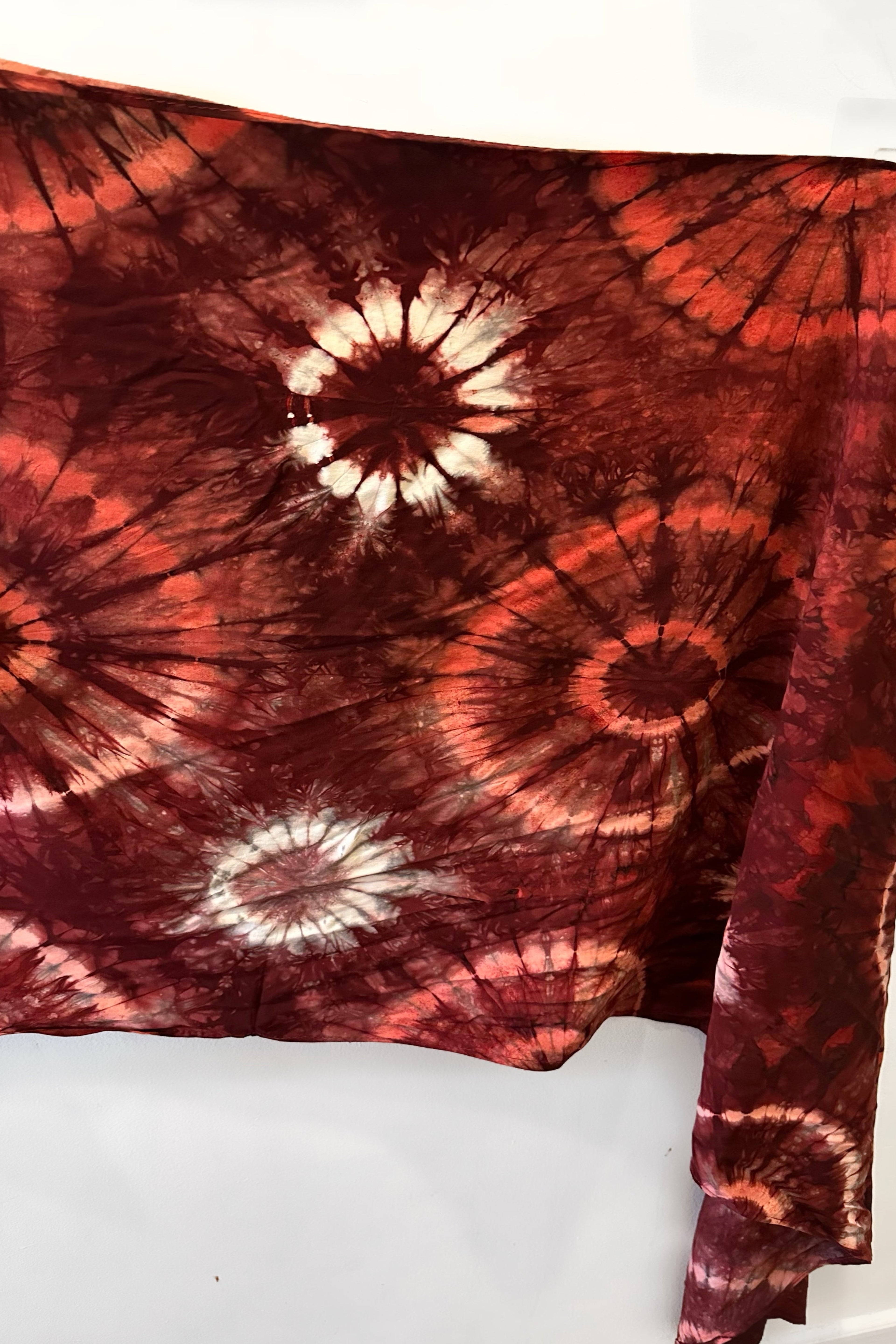 Crimson Circle Print