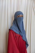Soft Grey Niqab