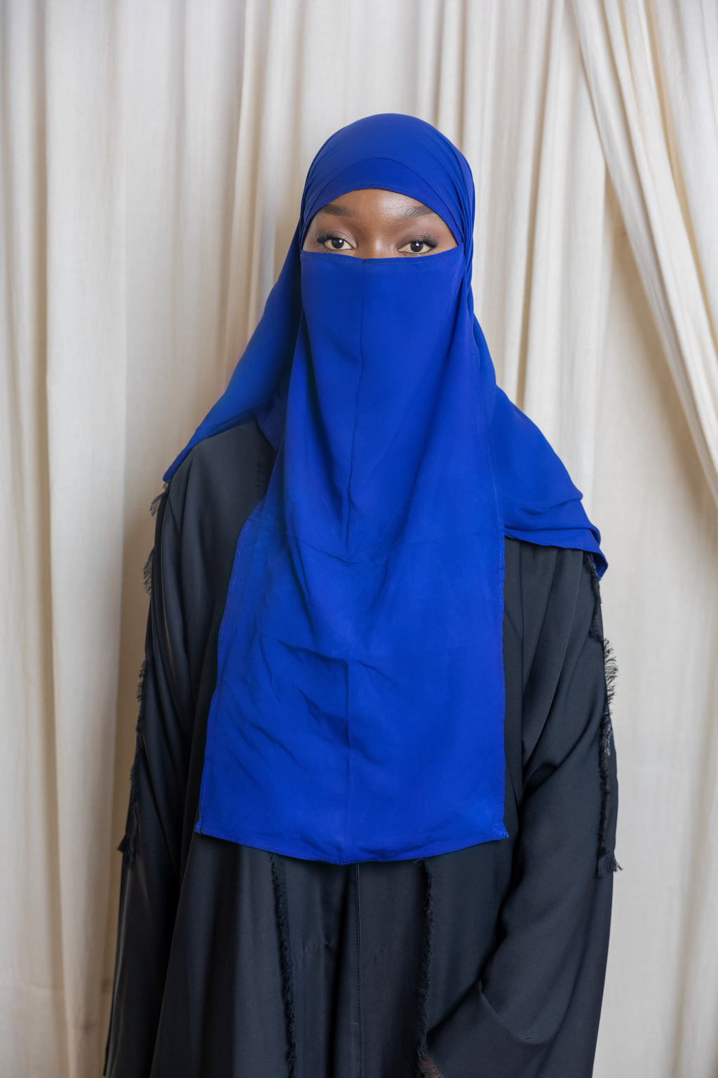 Royal Blue Niqab