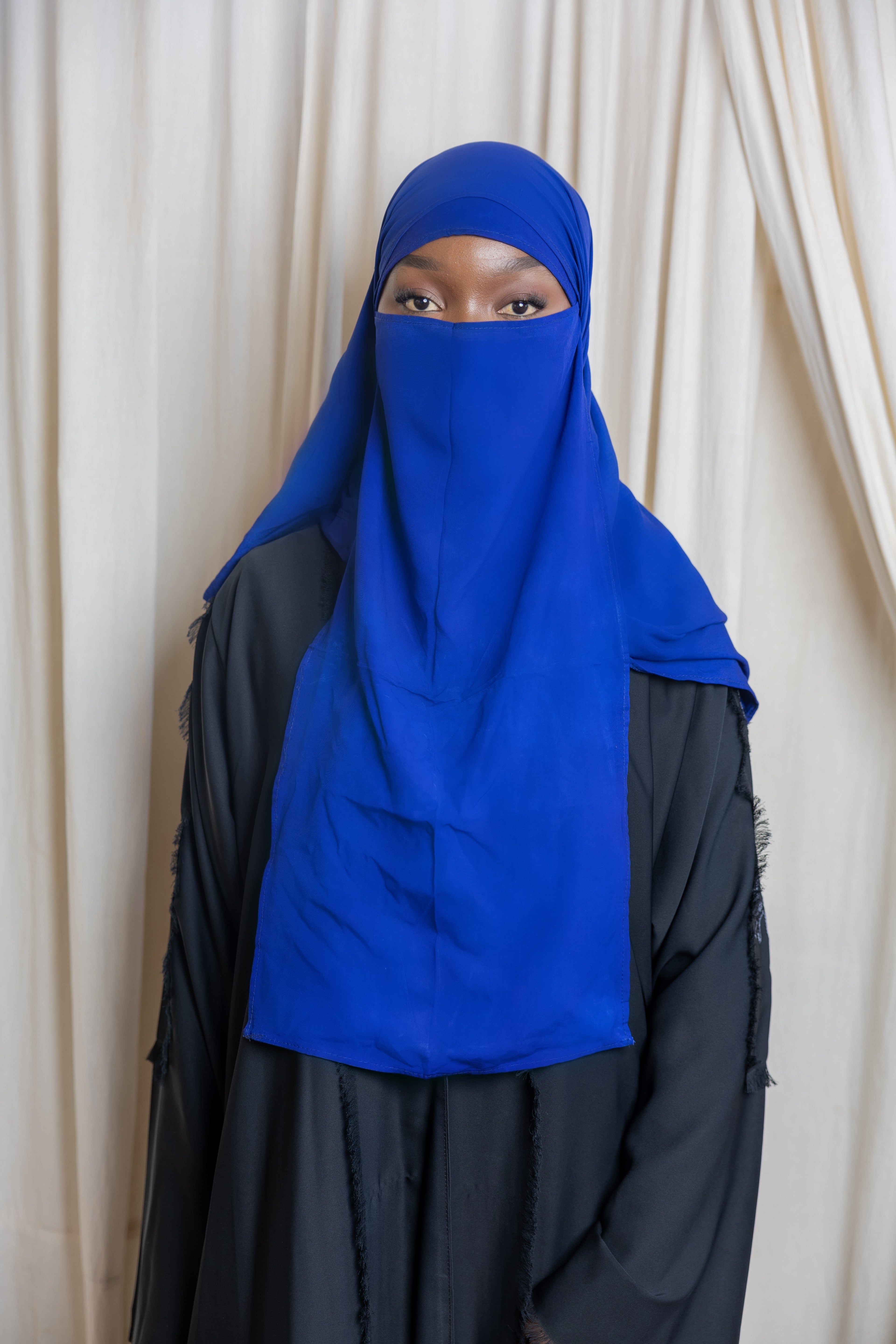 Royal Blue Niqab